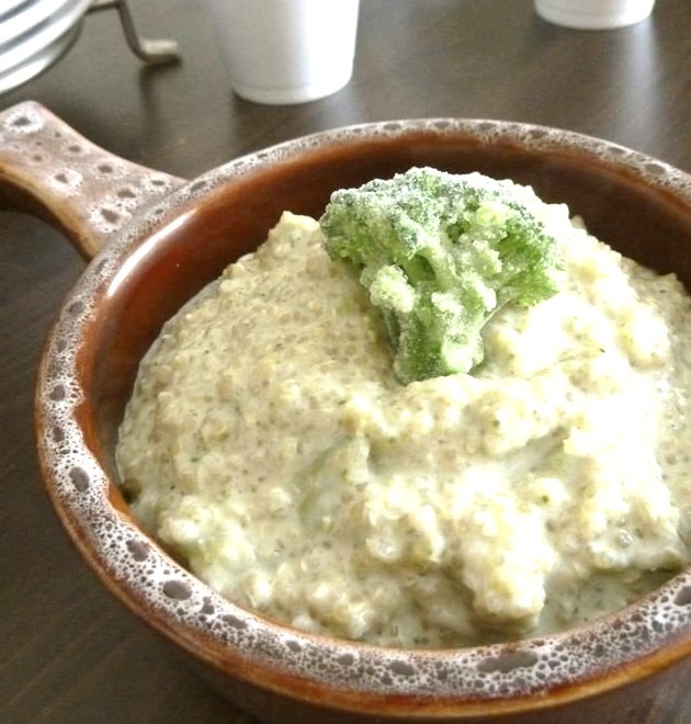 Easy Broccoli Quinoa Soup