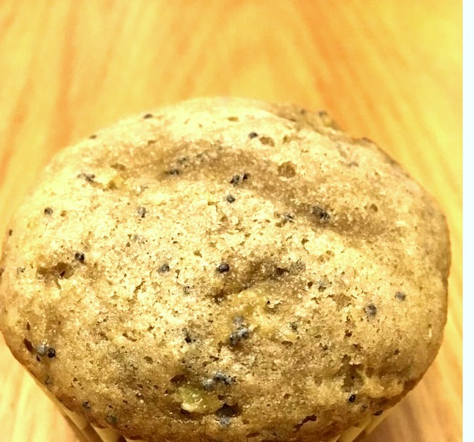 Zucchini-Lemon-Poppy Seed Muffins