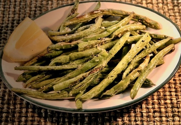 Anne's Amazing Roasted Green Beans