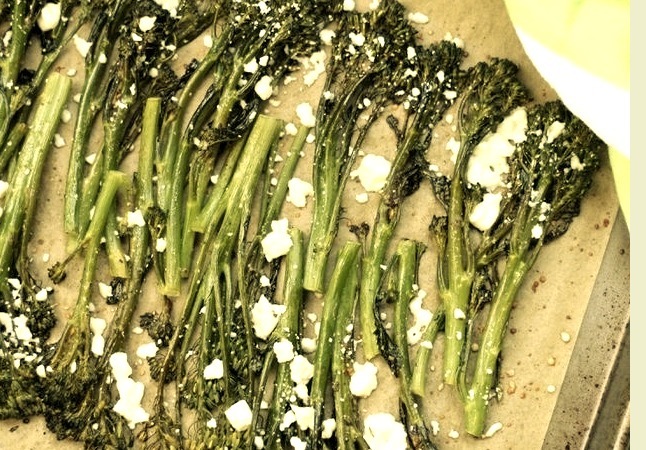 Roasted Spicy Broccolini