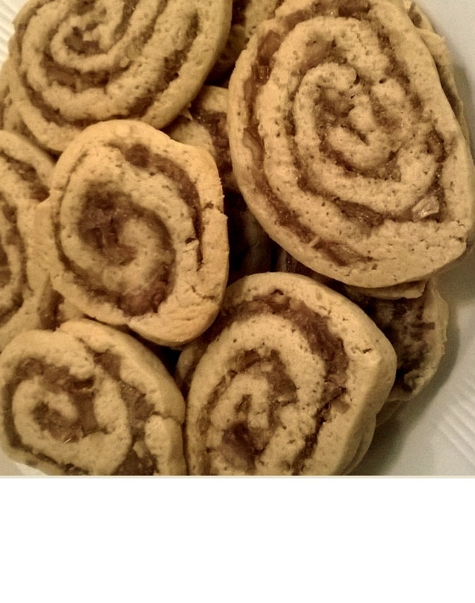 Date Nut Pinwheel Cookies I
